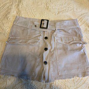 FREE PEOPLE Tan Mini Skirt